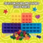 Star & Heart Silicone Gummy Candy Molds, - Image 5