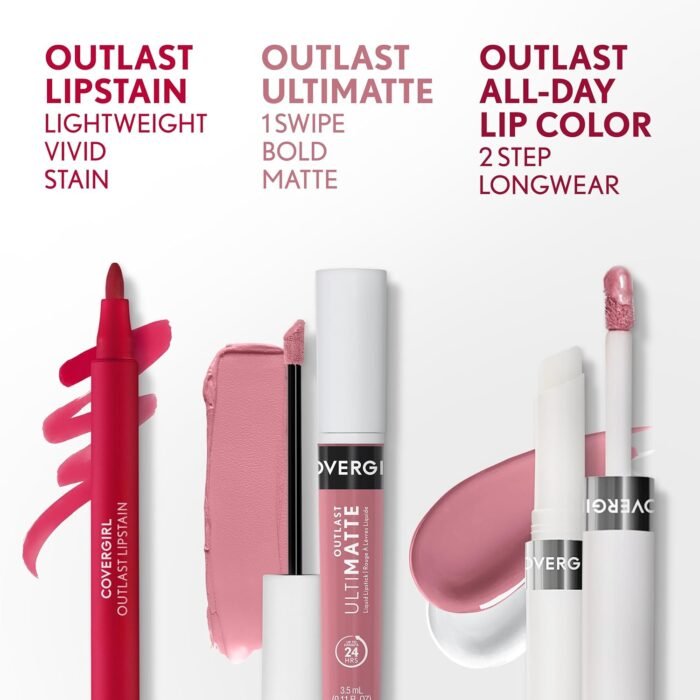 COVERGIRL Outlast All-Day Lip Color Cust - Image 8