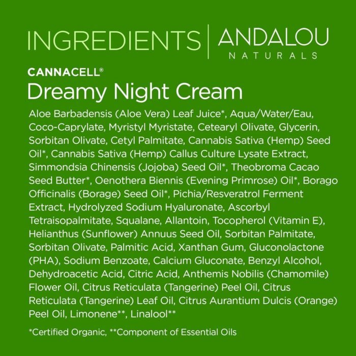 Andalou Naturals CannaCell Dreamy Night - Image 8