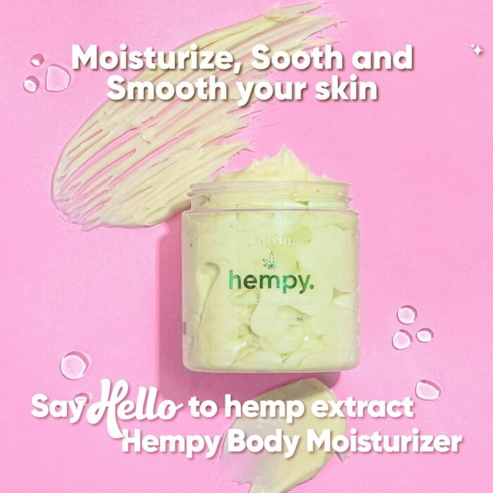 Olivia hemp cream, body moisturizer for - Image 2