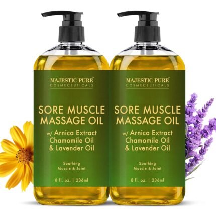 MAJESTIC PURE Arnica Sore Muscle Massage