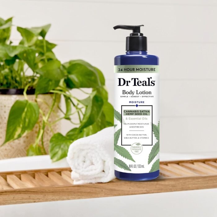 Dr Teal's Body Lotion, Cannabis Sativa H - Image 6