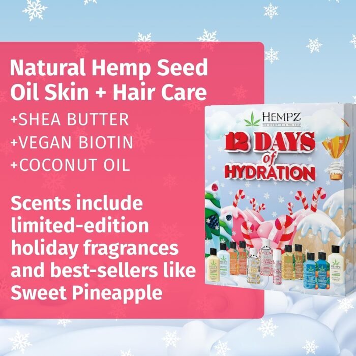 Hempz Twelve Days of Hydration Skin Care - Image 4
