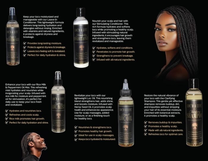 LOC'D 4 LYFE Loc Oil 4oz – Hemp Seed Inf - Image 3