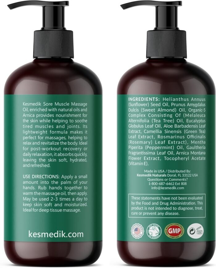 Sore Muscle Massage Oil for Massage Ther - Image 7