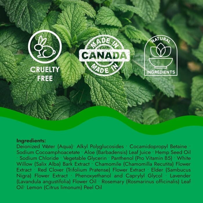 Taza Premium Natural Omega-3 Hemp & Aloe - Image 5