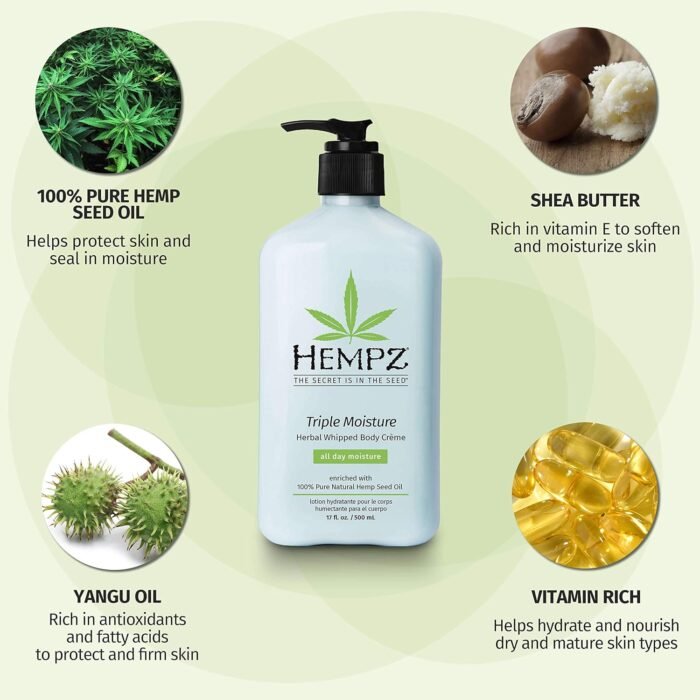 Hempz Natural Triple Moisture Herbal Whi - Image 4