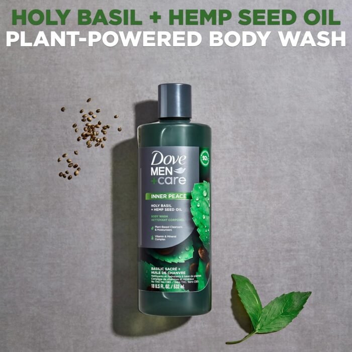 Dove Men+Care Body Wash Holy Basil + Hem - Image 4