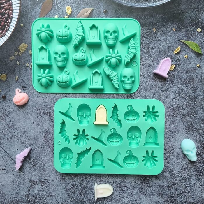 Halloween Chocolate Silicone Mold 5PCS - - Image 3