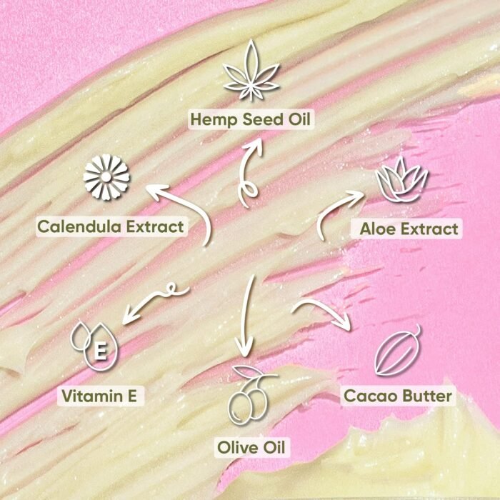 Olivia hemp cream, body moisturizer for - Image 8