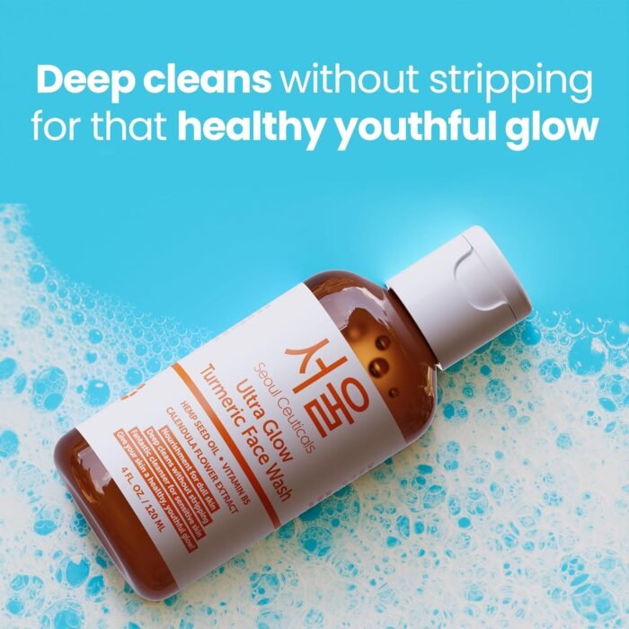 SeoulCeuticals Korean Turmeric Face Wash - Image 7