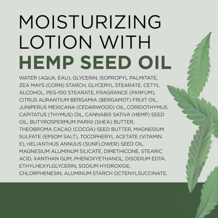 Dr Teal's Body Lotion, Cannabis Sativa H - Image 7