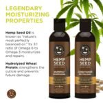 Hemp Seed Hair Care Shampoo + Conditione - Image 3