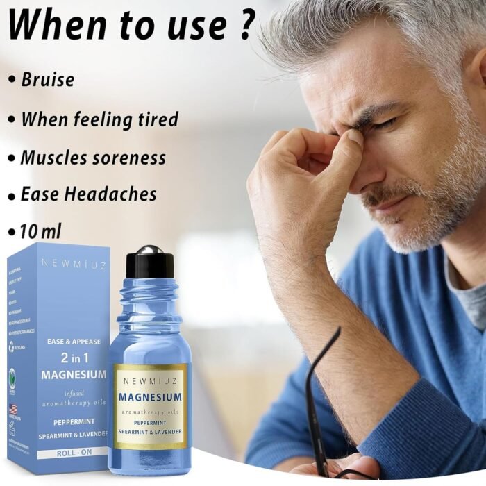 Migraine Roll on Stick Headache Magnesiu - Image 2