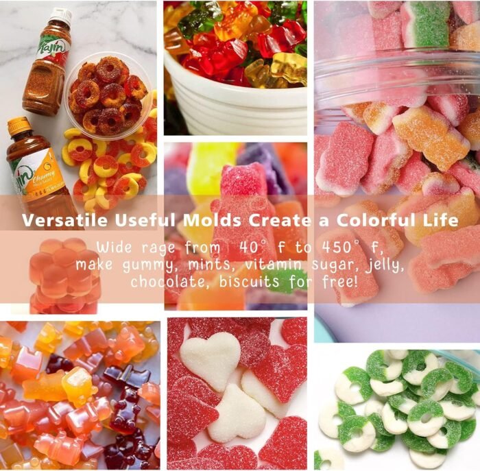 Gummy Bear Molds Silicone 32PCS, Non-sti - Image 7