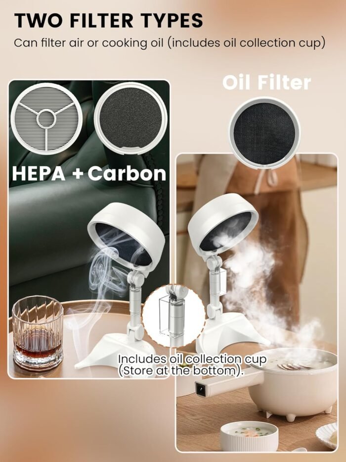 Vegapunk Smoke Away Purifier Fan for Ind - Image 4