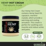 GreenIVe Hemp Hot Cream Massage Lotion S - Image 4