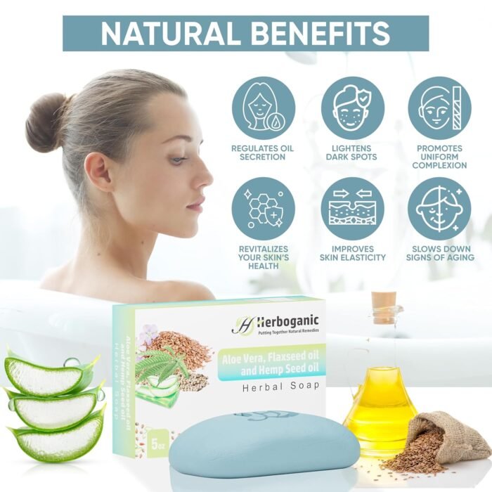 Aloe Vera, Flaxseed Oil and Hemp Seed Oi - Image 3