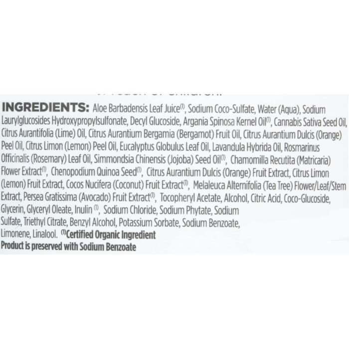 Avalon Organics Soothing Moisture Cannab - Image 6