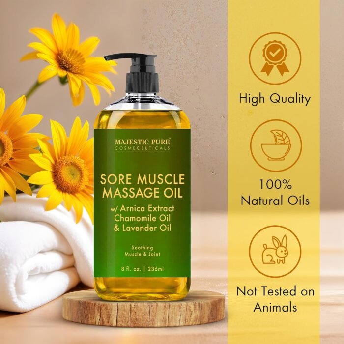 MAJESTIC PURE Arnica Sore Muscle Massage - Image 5