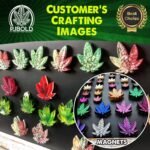PJ BOLD Marijuana Leaf Gummy Molds Silic - Image 8
