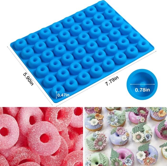 Sidosir 4Pcs Gummy Candy Bear Molds, Non - Image 5