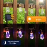 Solar Outdoor String Lights 2Pack 24FT V - Image 6