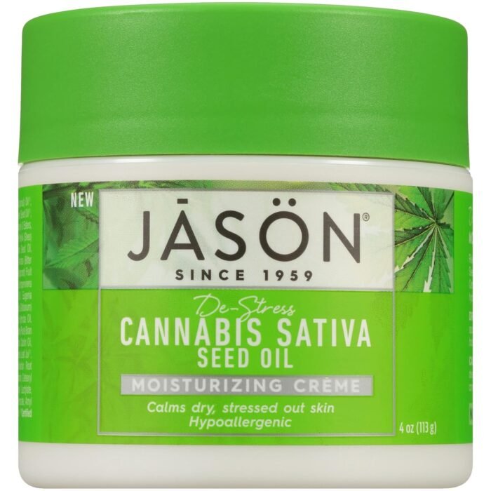 Jason Moisturizing Crème, De-Stress Cann - Image 1