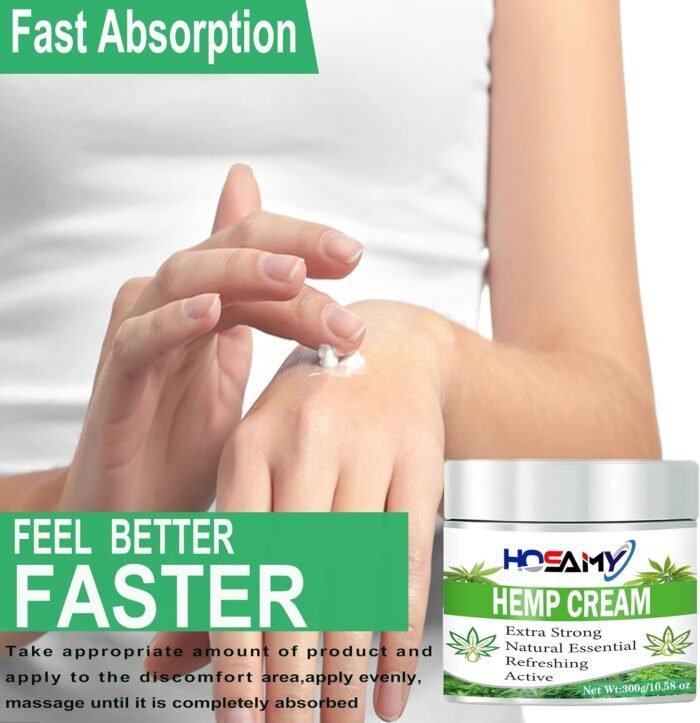 Hemp Cream 300ML,High Strength Hemp Seed - Image 5