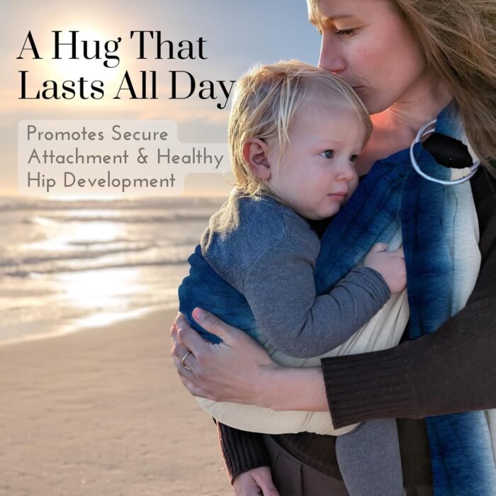 Organic Baby Ring Sling Carrier – Boho H - Image 5