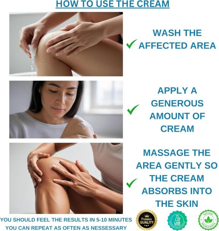 Hemp Relief Cream - Ideal for HIPS, Join - Image 4