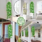 Fake Hanging Plant with Pot, Artificial - Image 7