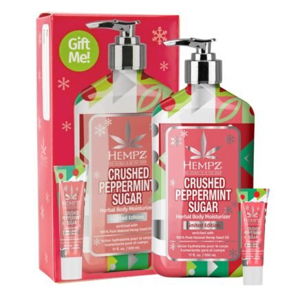 Hempz Crushed Peppermint Sugar Gift Set