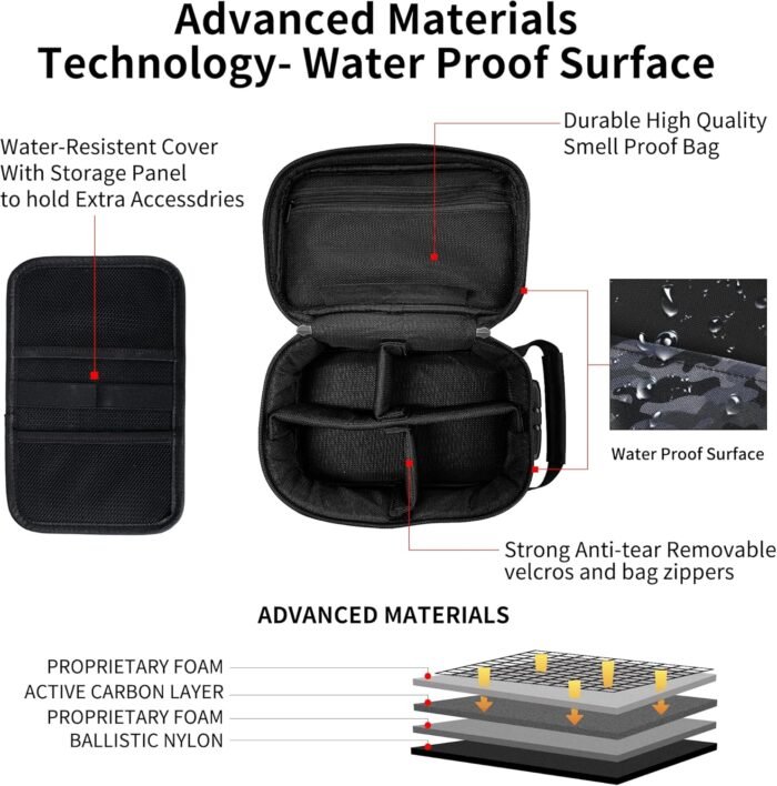 IDEATECH Smell Proof Bag, Stash Box Odor - Image 2