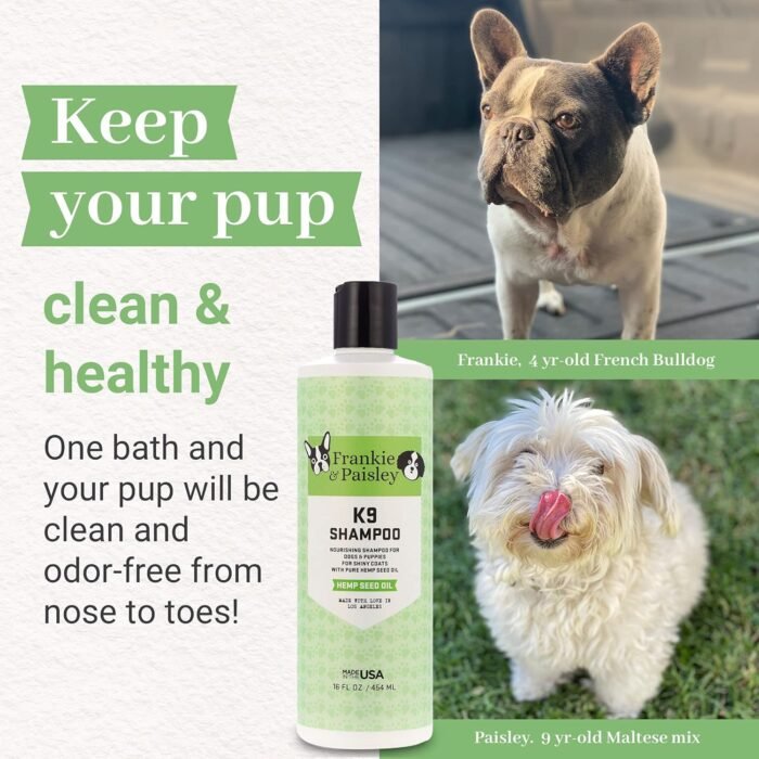 Frankie & Paisley Dog Shampoo for Allerg - Image 3
