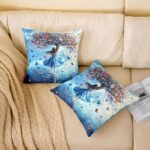 Homewish Butterfly Tree Throw Pillow Cov - Image 2