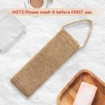 Exfoliating Hemp Back Scrubber with Hand - Image 7