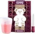 Medium Sized Silicone Gummy Bear Making