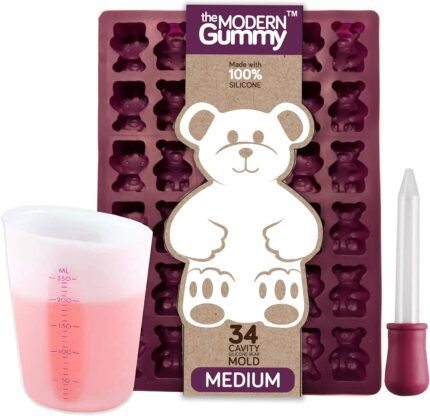 Medium Sized Silicone Gummy Bear Making