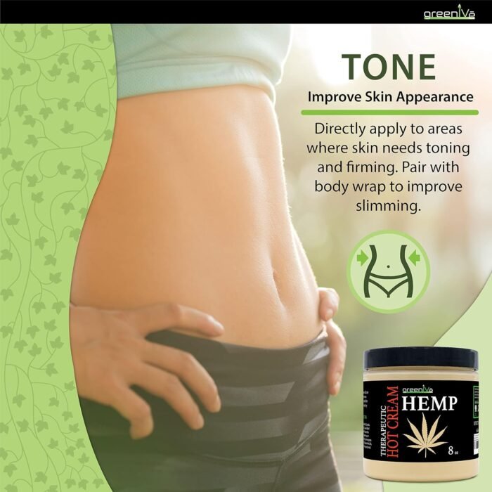 GreenIVe Hemp Hot Cream Massage Lotion S - Image 5
