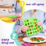 Weed Leaf Gummy Mold Bpa Free - Set of 3 - Image 5