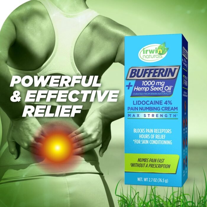 Bufferin Lidocaine 4% Numbing Cream with - Image 7