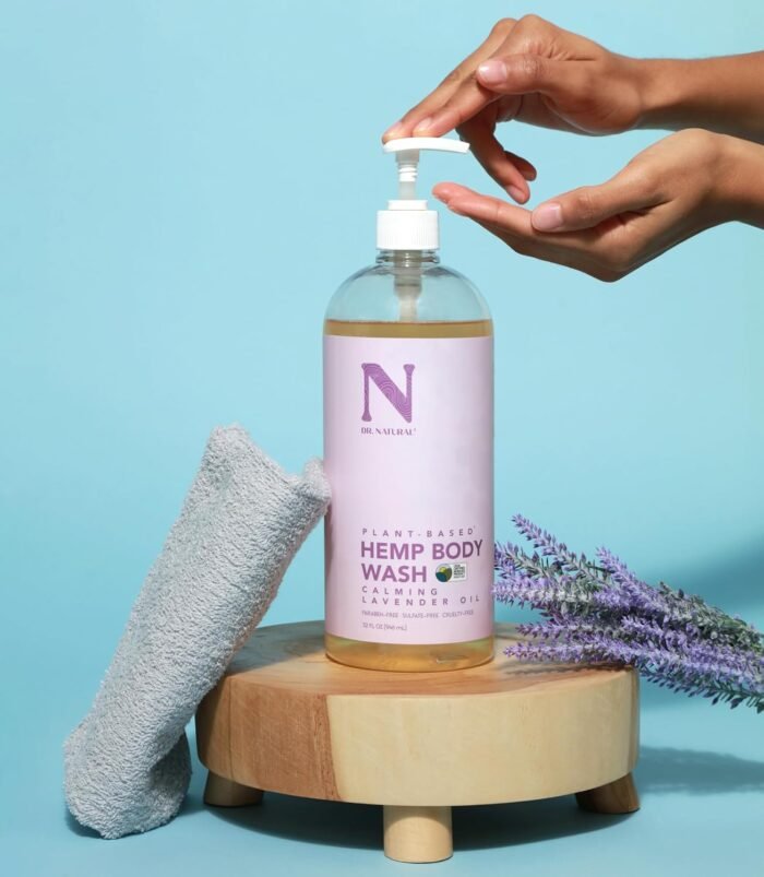 Dr. Natural Hemp Body Wash, Lavender, 32 - Image 7