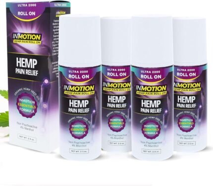 Roll On for Pain - 4 Pack Premium Ultra