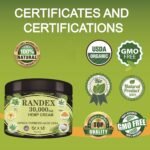 RANDEX 30000MG Organic Hemp Cream, Natur - Image 5
